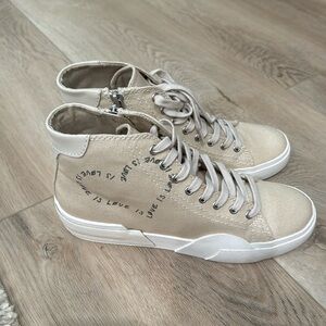 Dolce Vita brand new, love is love high top sneakers.
